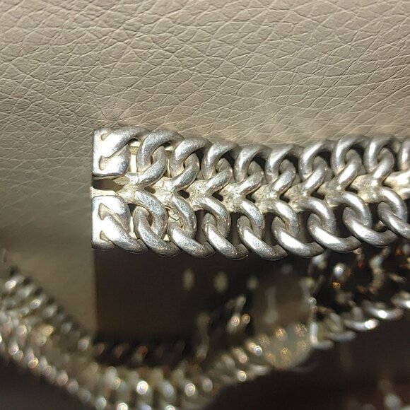 Sterling Silver Mexico Bracelet Simulated Purple Cats Eye Gemstone 925 Jewelry - Picture 16 of 16